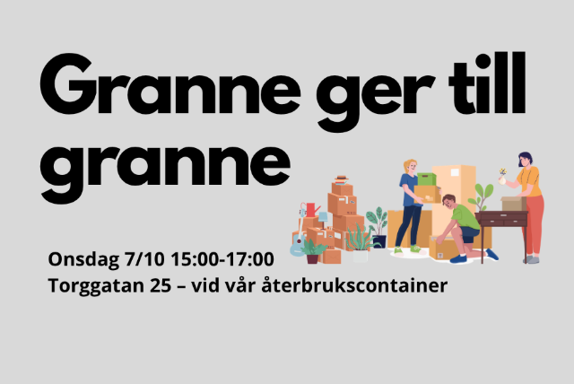 Granne ger till granne